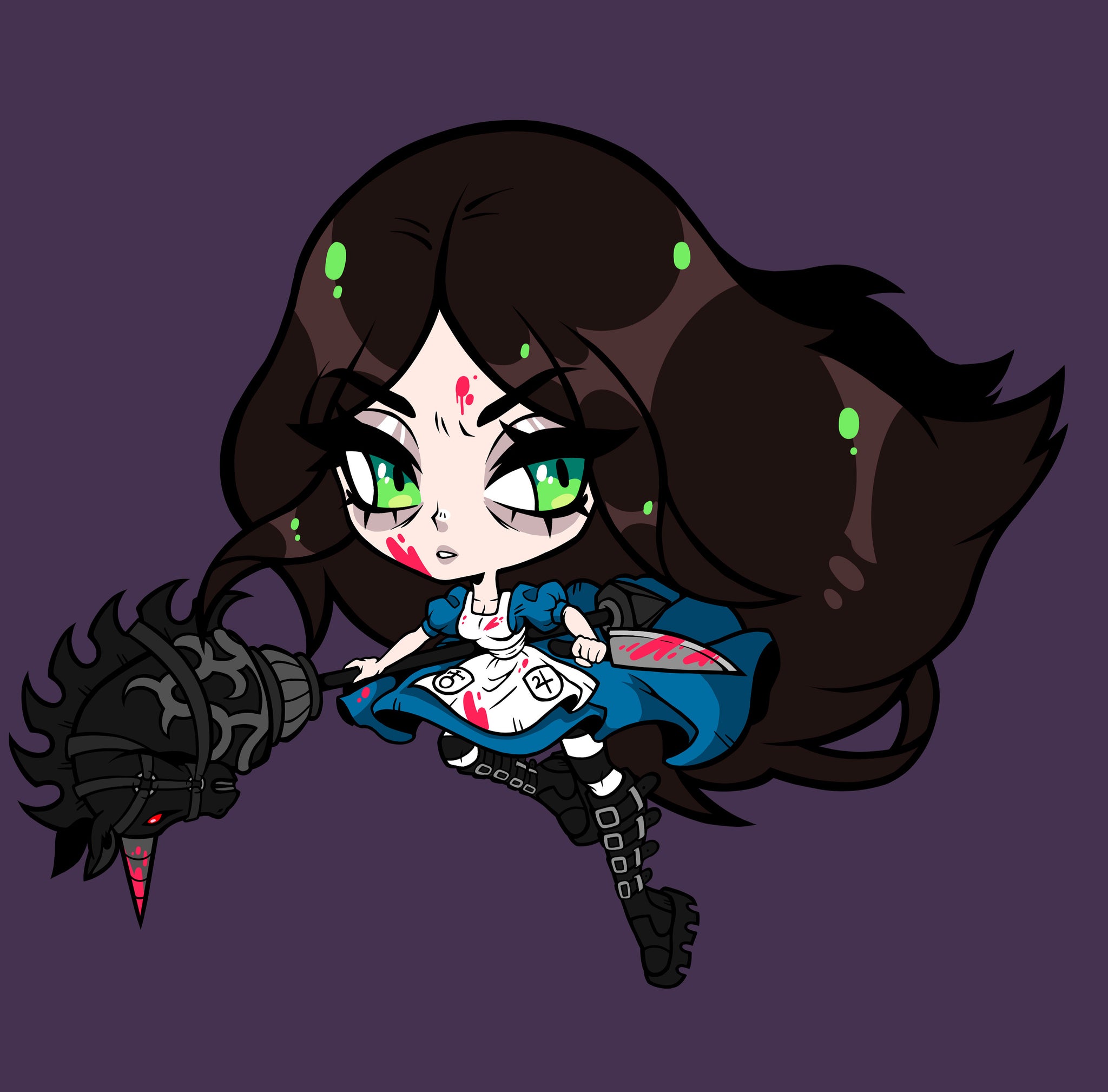 Alice Liddell Enamel Pin PREORDER