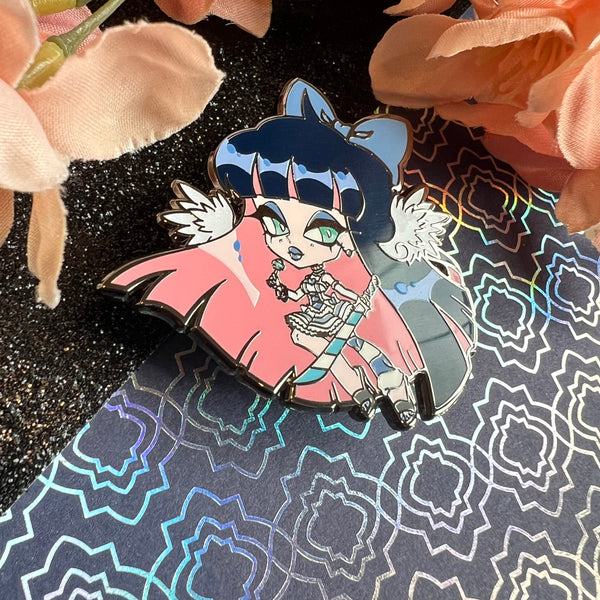 Stocking Anarchy Enamel Pin