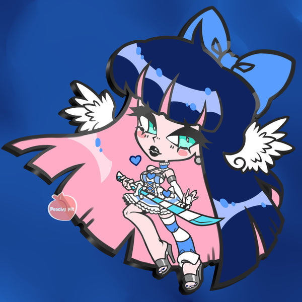Stocking Anarchy Enamel Pin