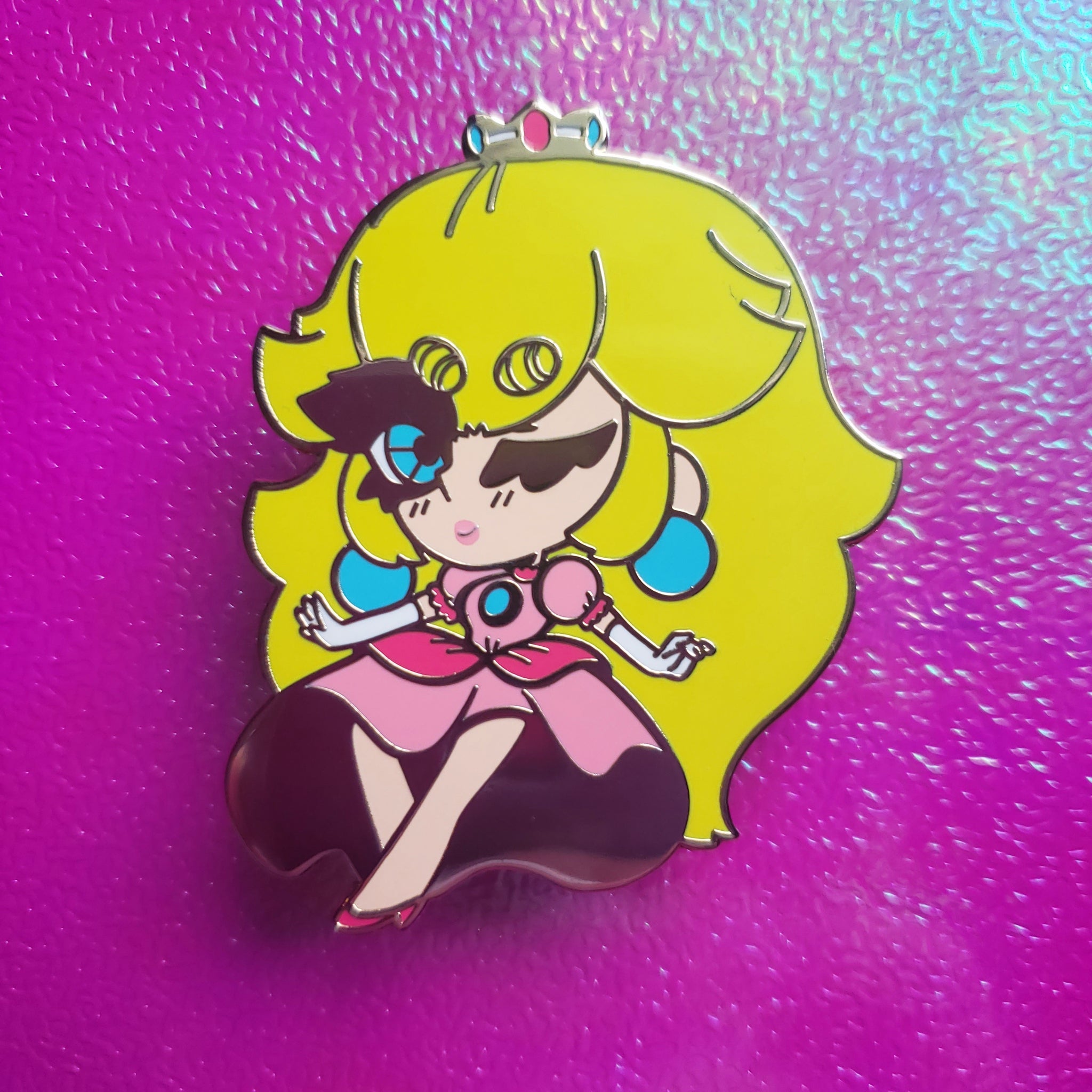 Princess Peach Enamel Pin