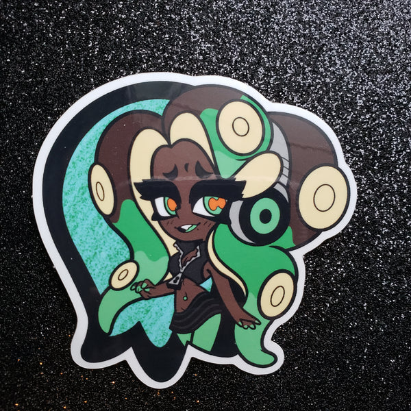 Splatoon Marina and Pearl Stickers