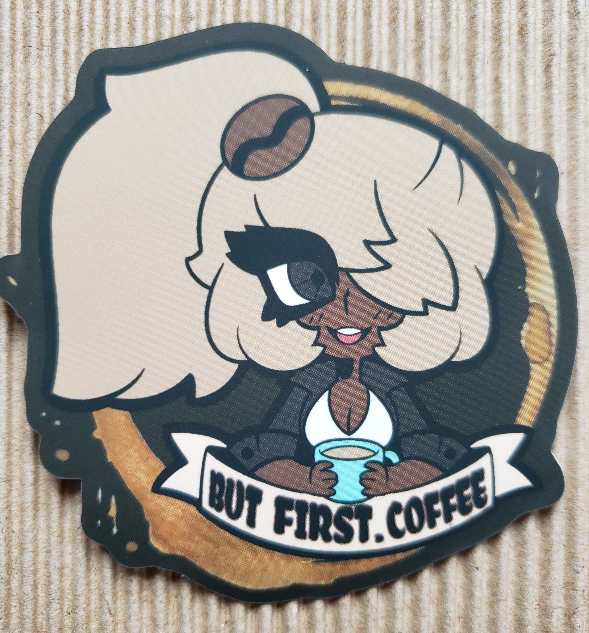 Coffee-chan Sticker
