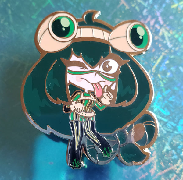 Froppy Enamel Pin