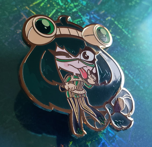 Froppy Enamel Pin