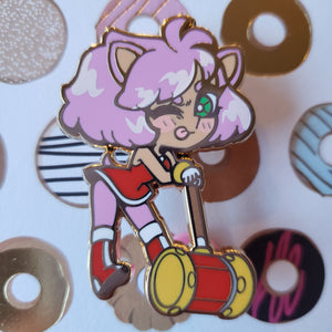 Amy Rose Enamel Pin