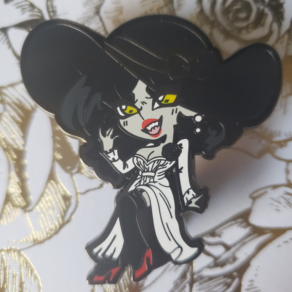 Lady Minitrescu Enamel Pin