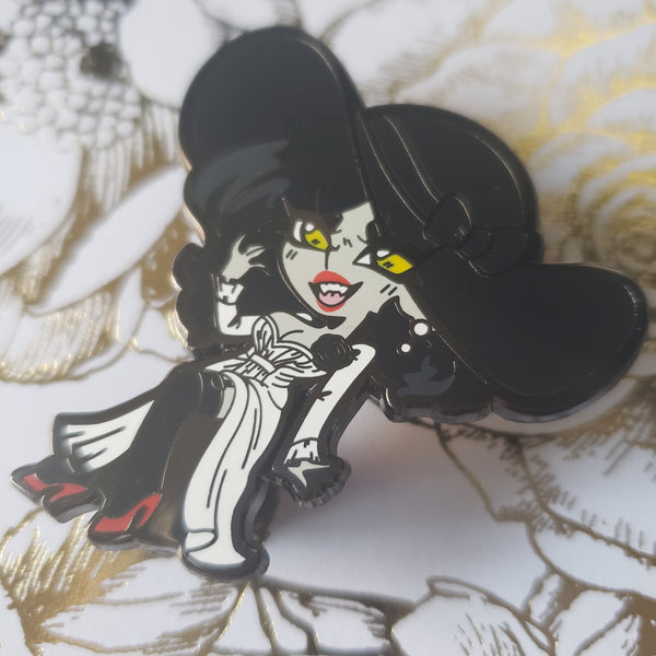 Lady Minitrescu Enamel Pin