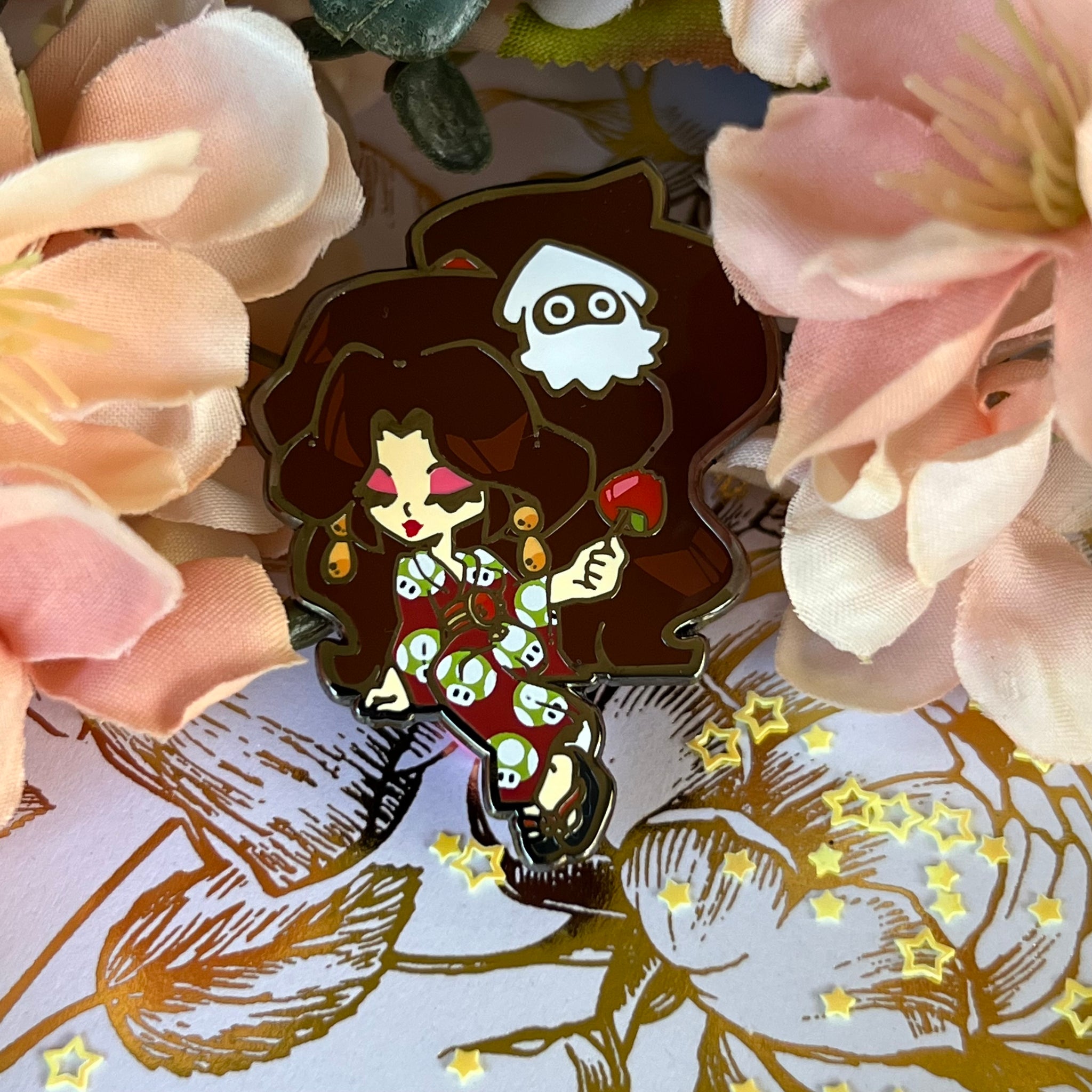 Festival Pauline Enamel Pin
