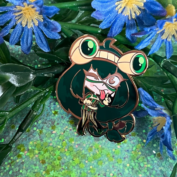 Froppy Enamel Pin
