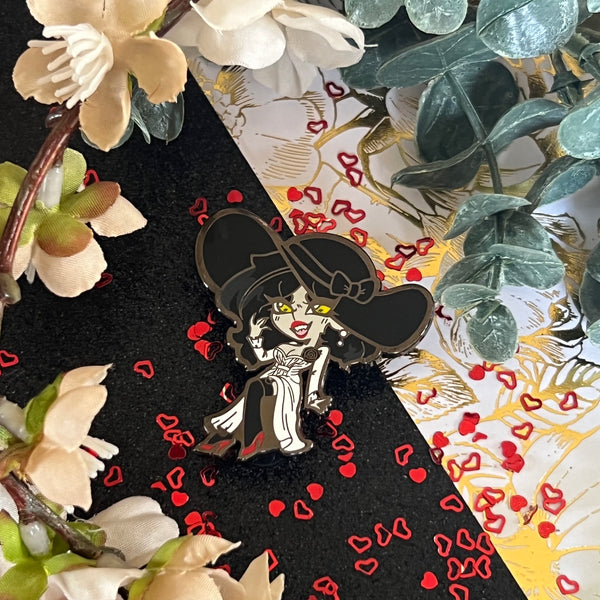 Lady Minitrescu Enamel Pin